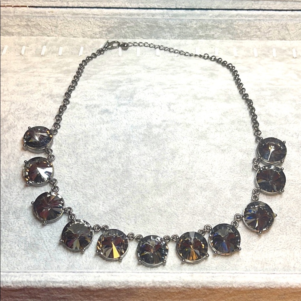 Tasha Black crystal Necklace